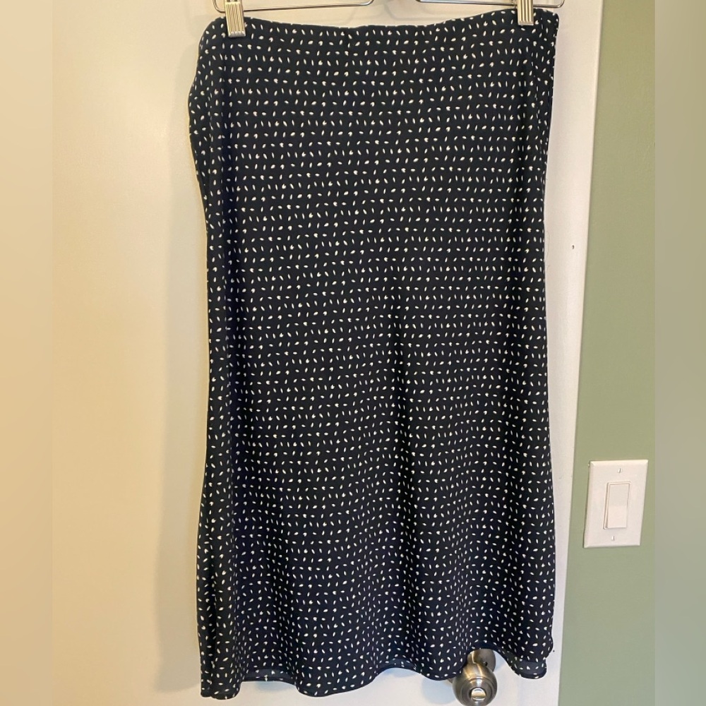 Loft Slip midi skirt